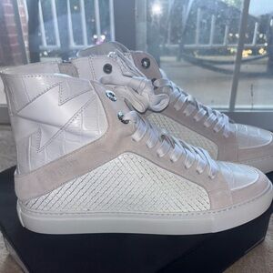 Zadig and Voltaire high top women’s sneaker